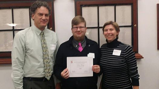 Kevin Fraley music scholarship. Saxophonist Kevin Fraley received a Music Scholarship from Century College Music Department's Elliot Wilc...