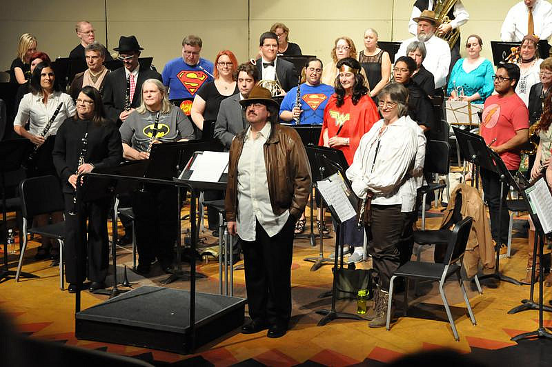 Heroes & Villains Performance-Indiana Jones taking a bow