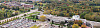 Aerial view of the West Campus to East Campus.
