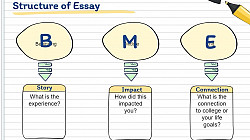 Infographic for Structure of an Essay.