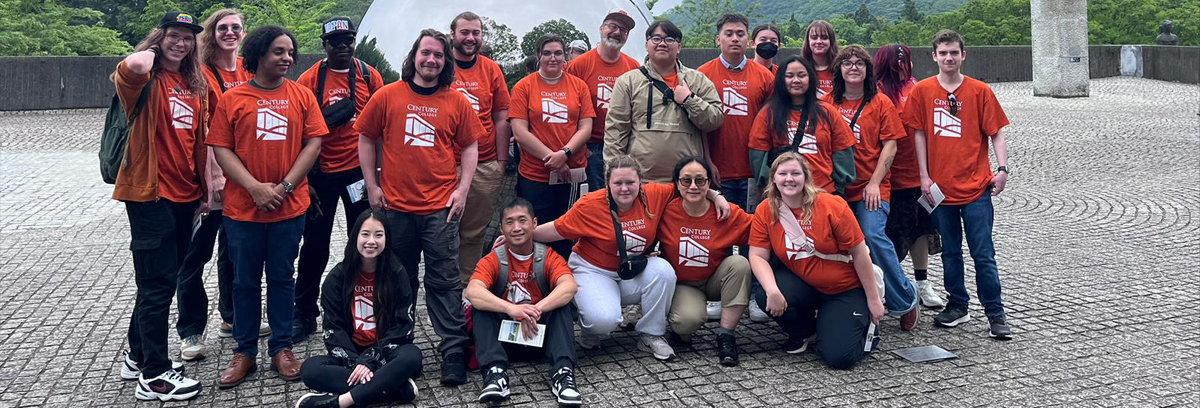 Here is a group photo of the spring 2024 Study Abroad students who traveled to Tokyo, Japan.