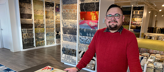 Marco Rebollar - Interior Design Alum>“I wouldn't be where I am today without the help and support of the faculty at Centur...