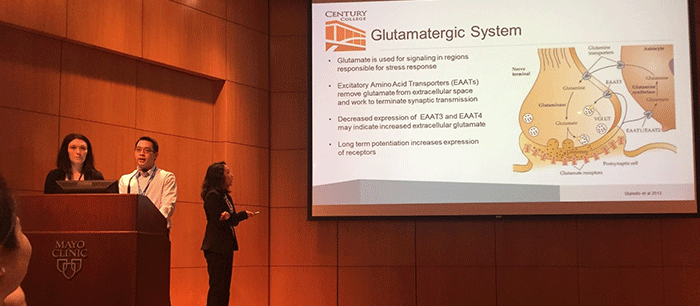 Century Biology Students Presenting