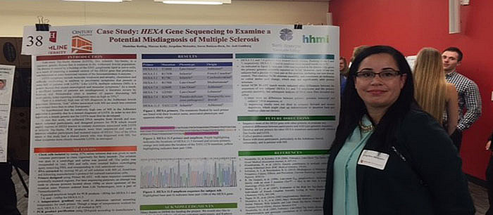 Century Biology Students Presenting