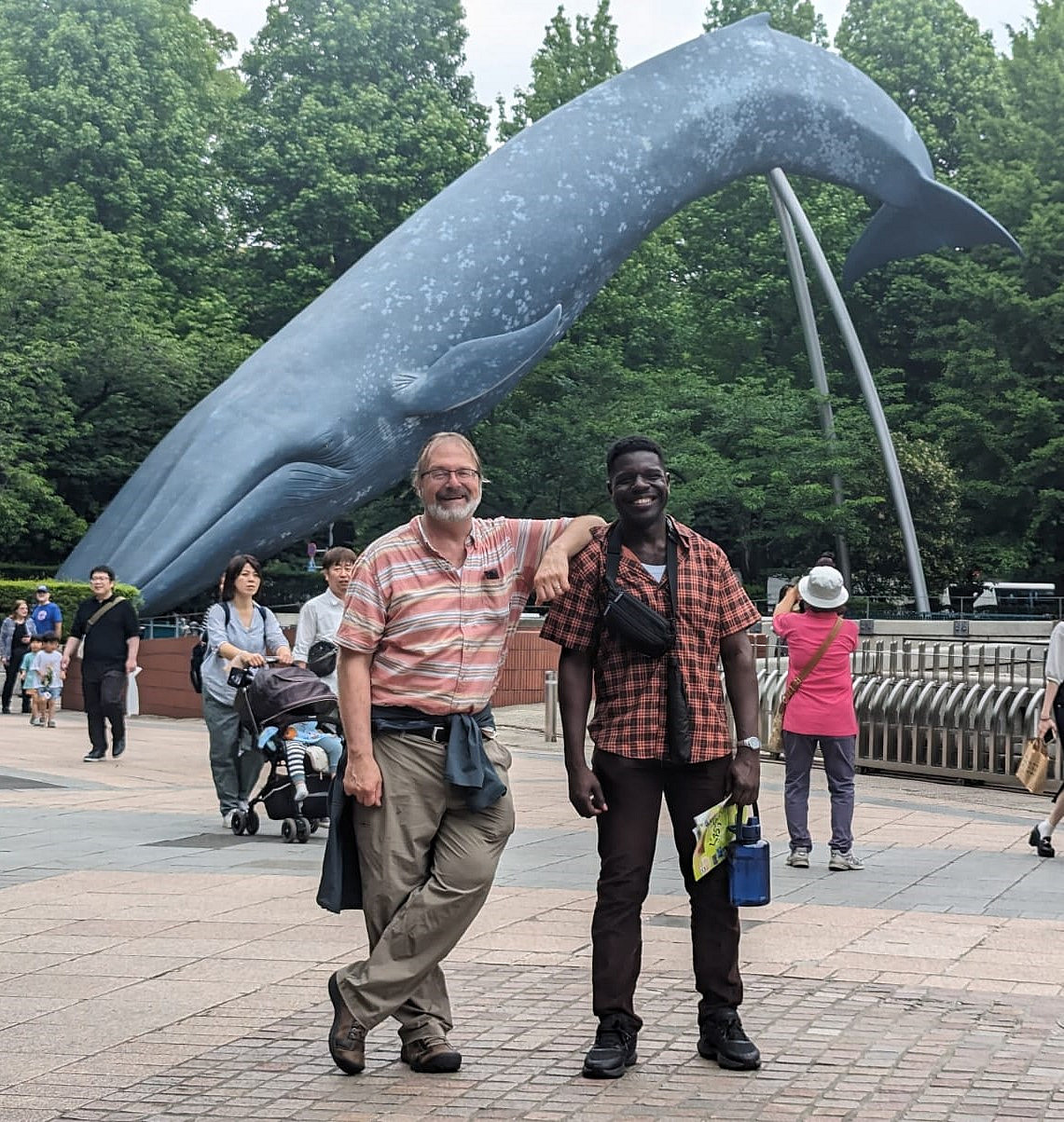 SPR24 Study abroad students at Tokyo's National Museum.